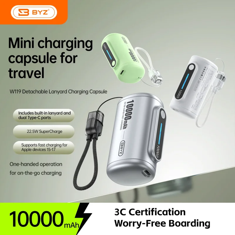 Small and Portable Mobile Power Bank W119