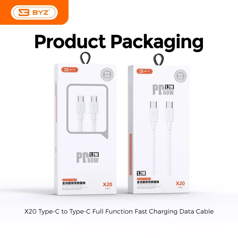 Data Cable X20 (Type C to C)