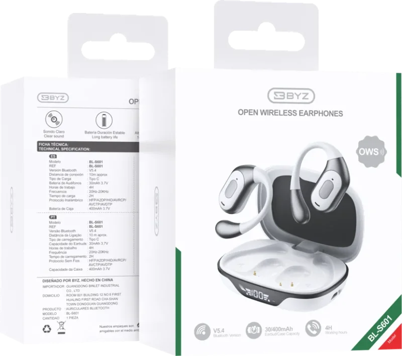 OWS Bluetooth Earphone BYZ BL-S601